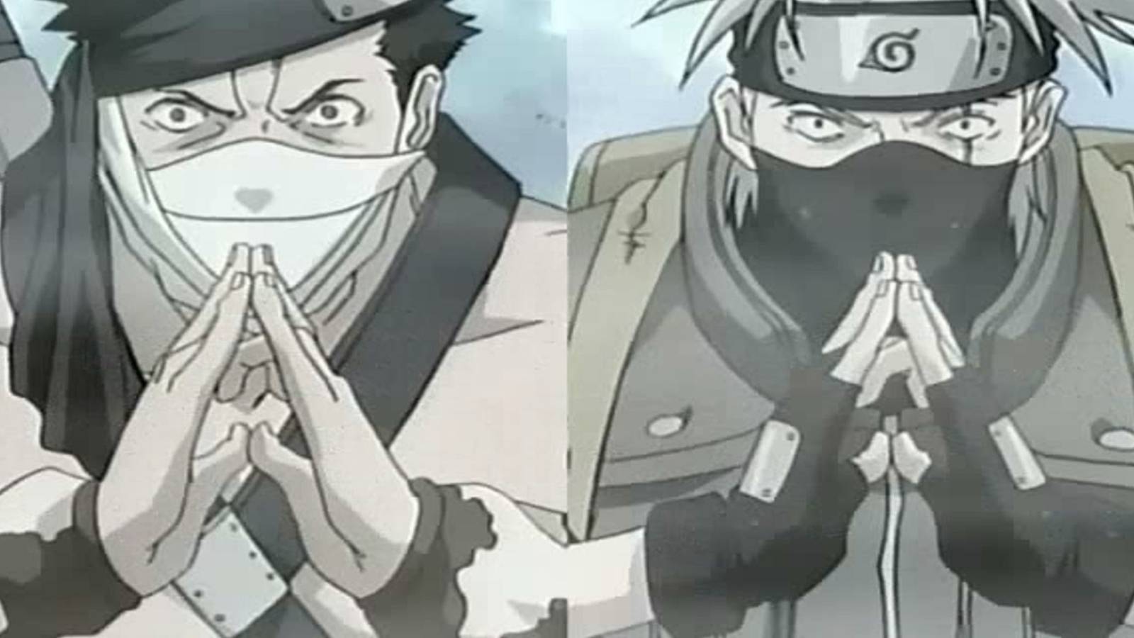 Kakashi Copying Zabuza