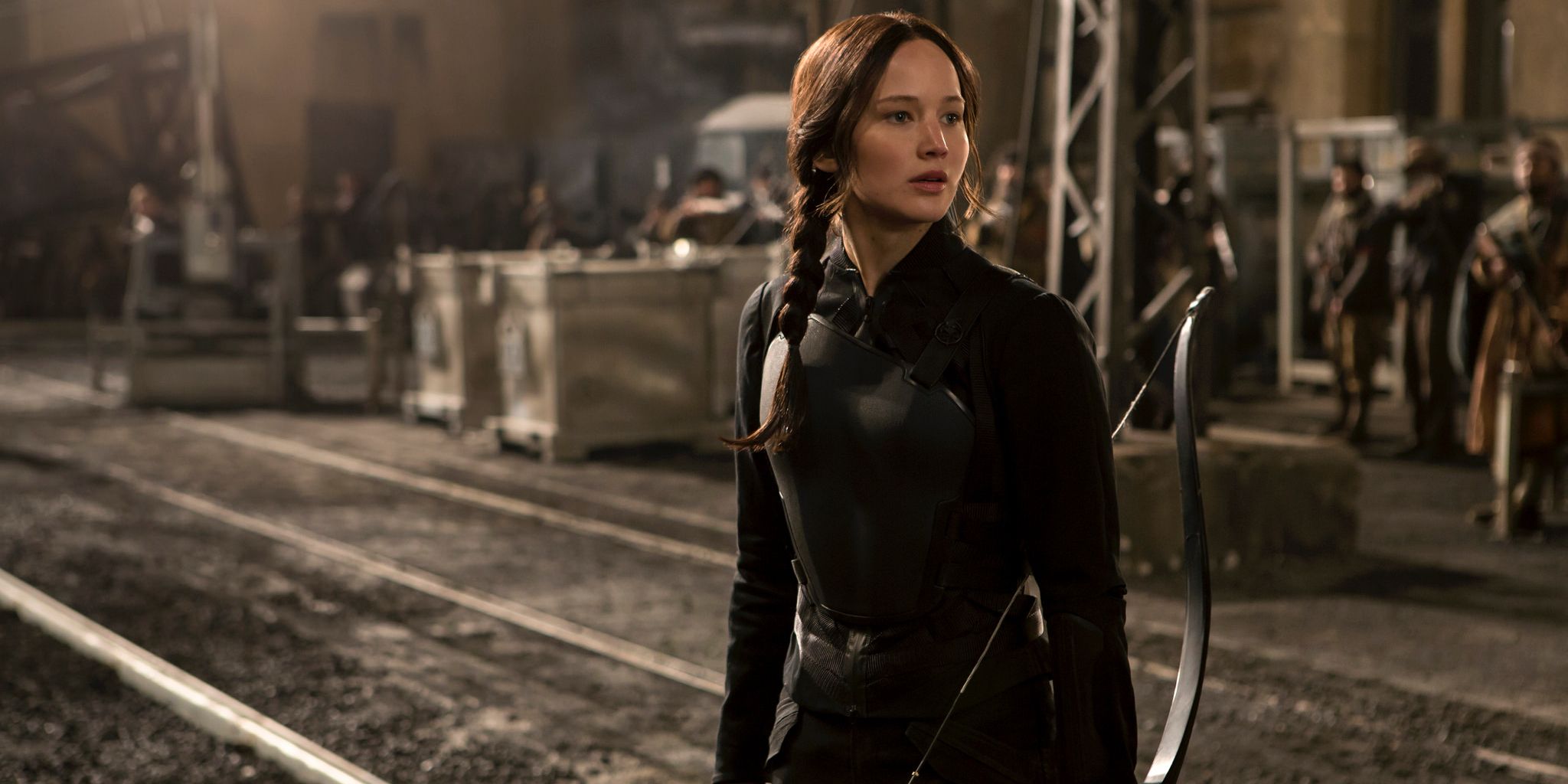 Katniss in the Battle of District 2