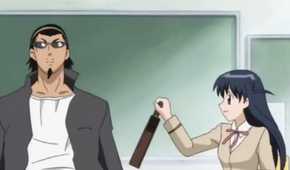 Kenji and Tenma in School Rumble