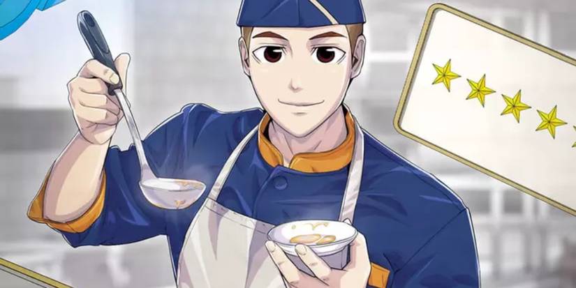 Kang Sung-jae on the cover of Kitchen Soldier Volume 1