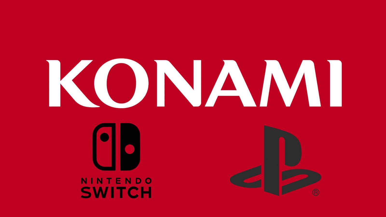 Konami Nintendo Switch PS logos