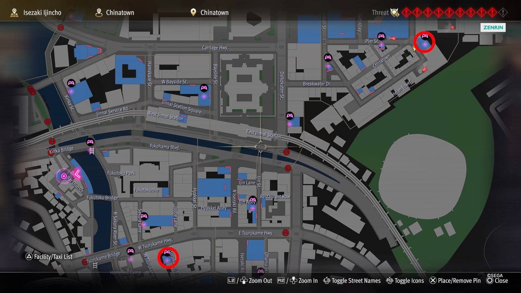 Lad Map Like a Dragon: Infinite Wealth - All Arcade Games (& Where to Play Them)