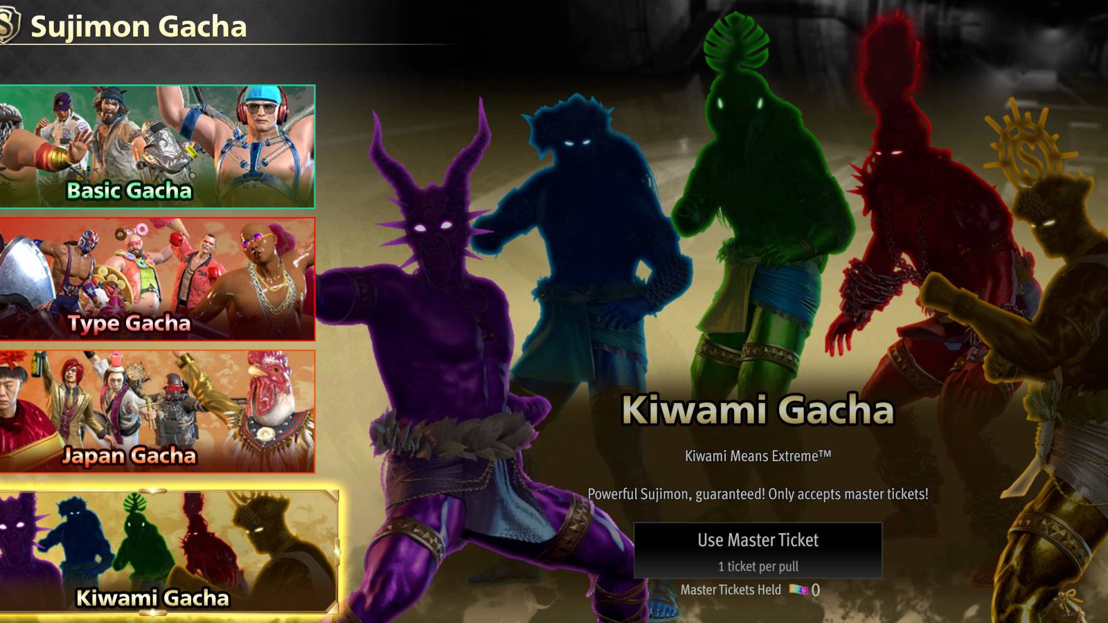 lad infinite wealth kiwami gacha master ticket