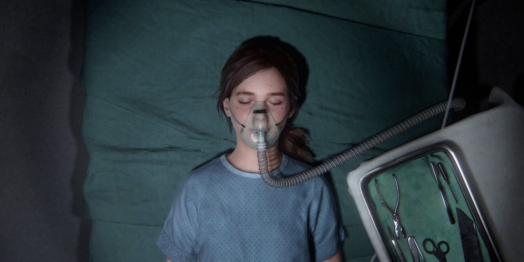 last of us 2 ellie on ventilator