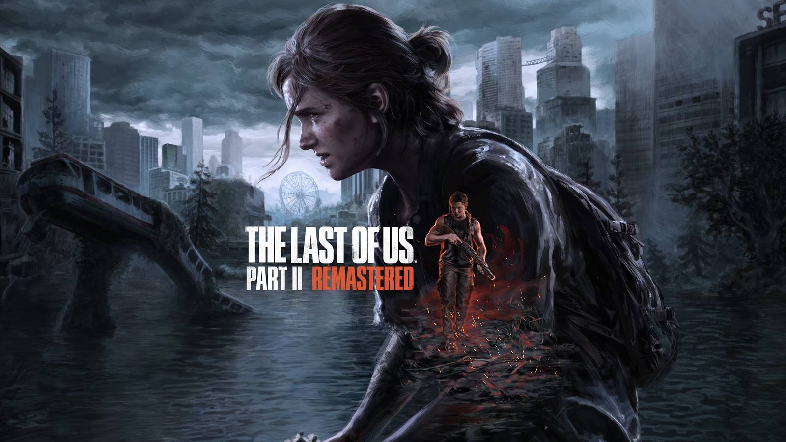 last of us part 2 remastered key art