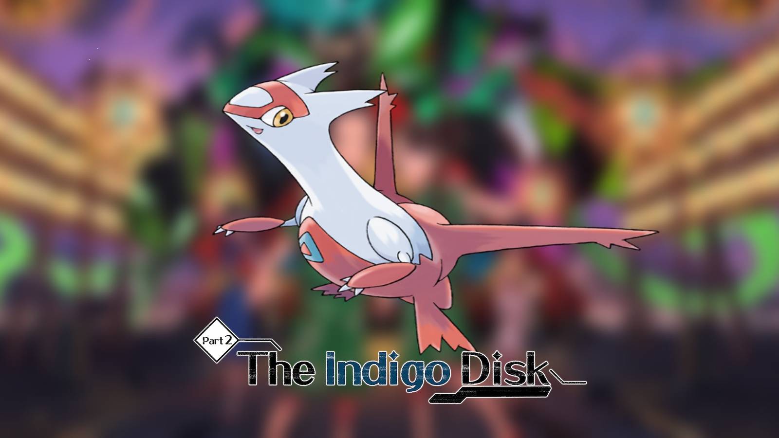 latias over blurred indigo disk dlc picture scarlet violet