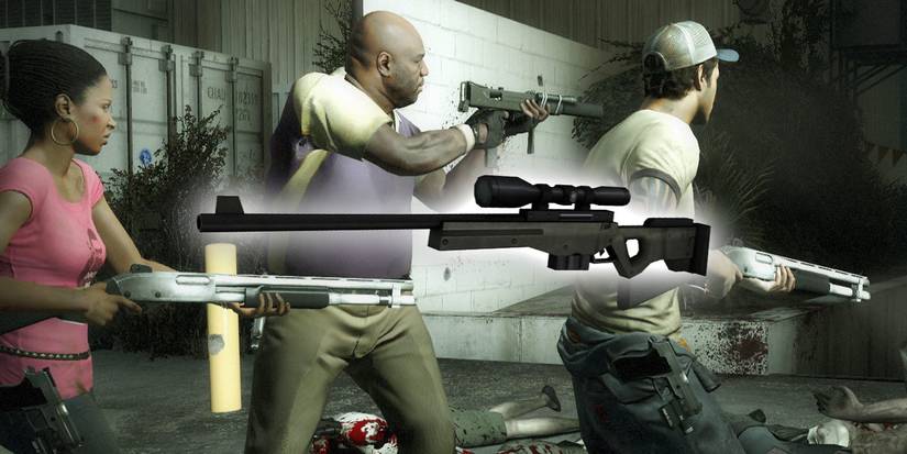 Left 4 Dead 2 - Worst Weapons - AWP (Sniper Rifle)