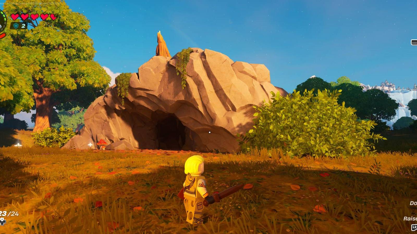 Lego fortnite cave