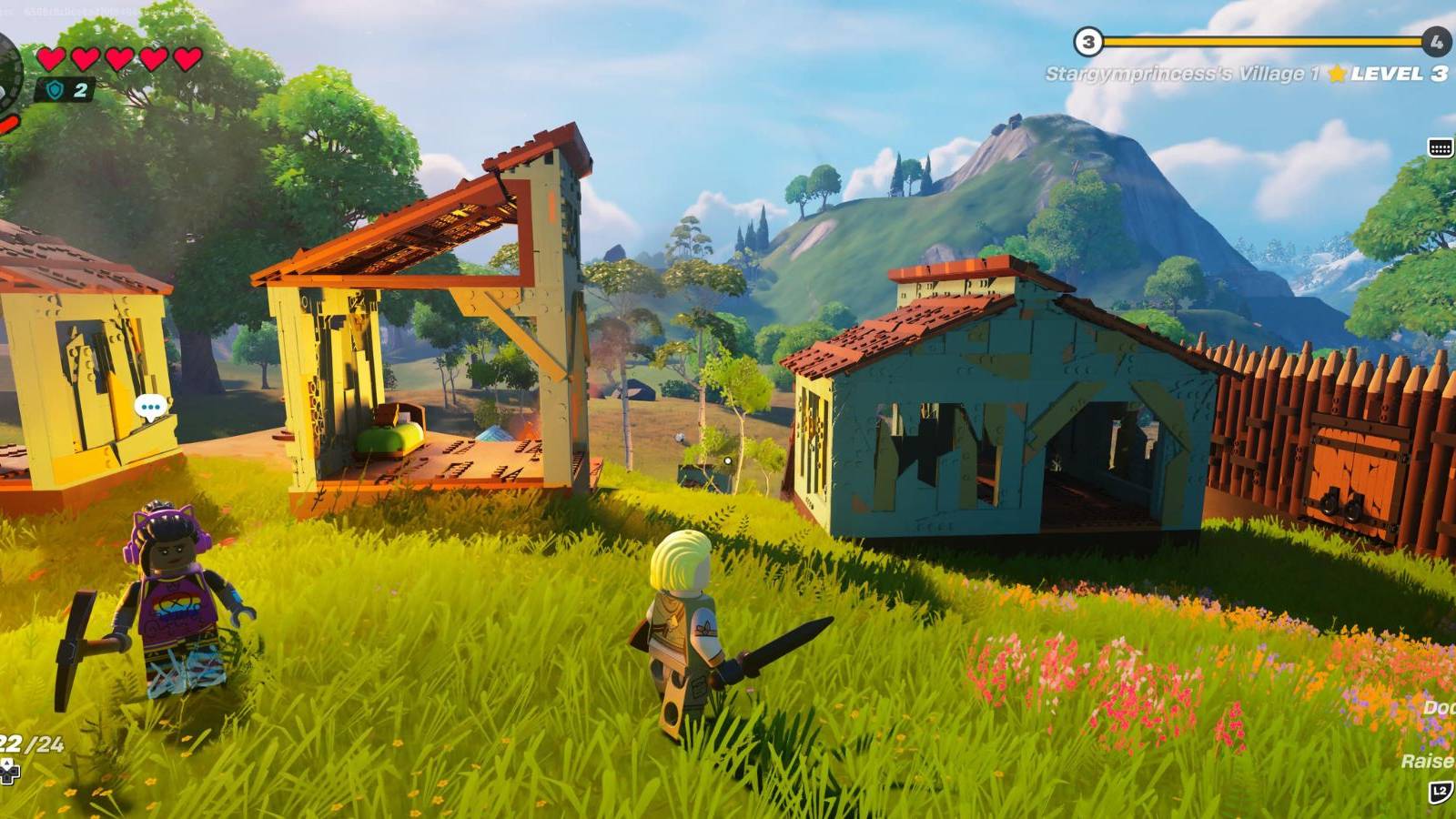 Lego fortnite village base