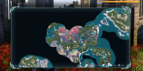 Statue of Power in the Desolate Church in Palworld (location on the map)