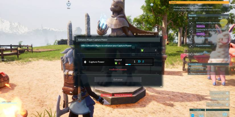 The Statue of Power in Palworld