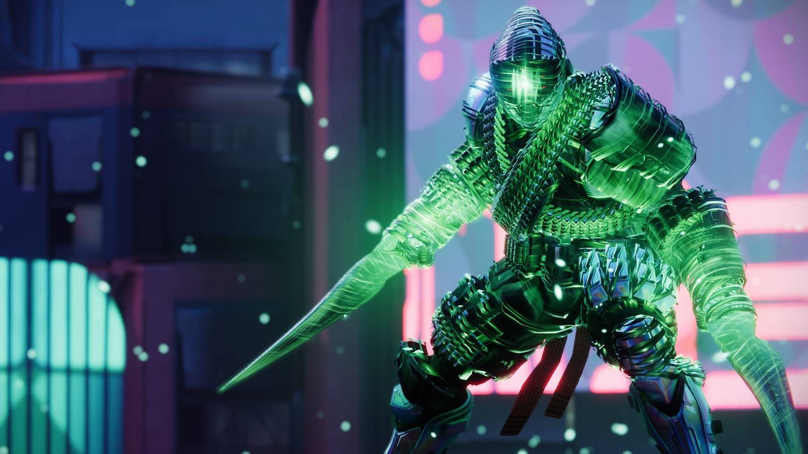 Strand Titan with arm blades in Destiny 2