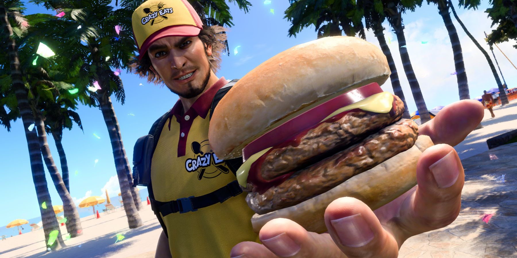 Like A Dragon Infinite Wealth All Minigames Ichiban Kasuga Crazy Delivery Burger Pose