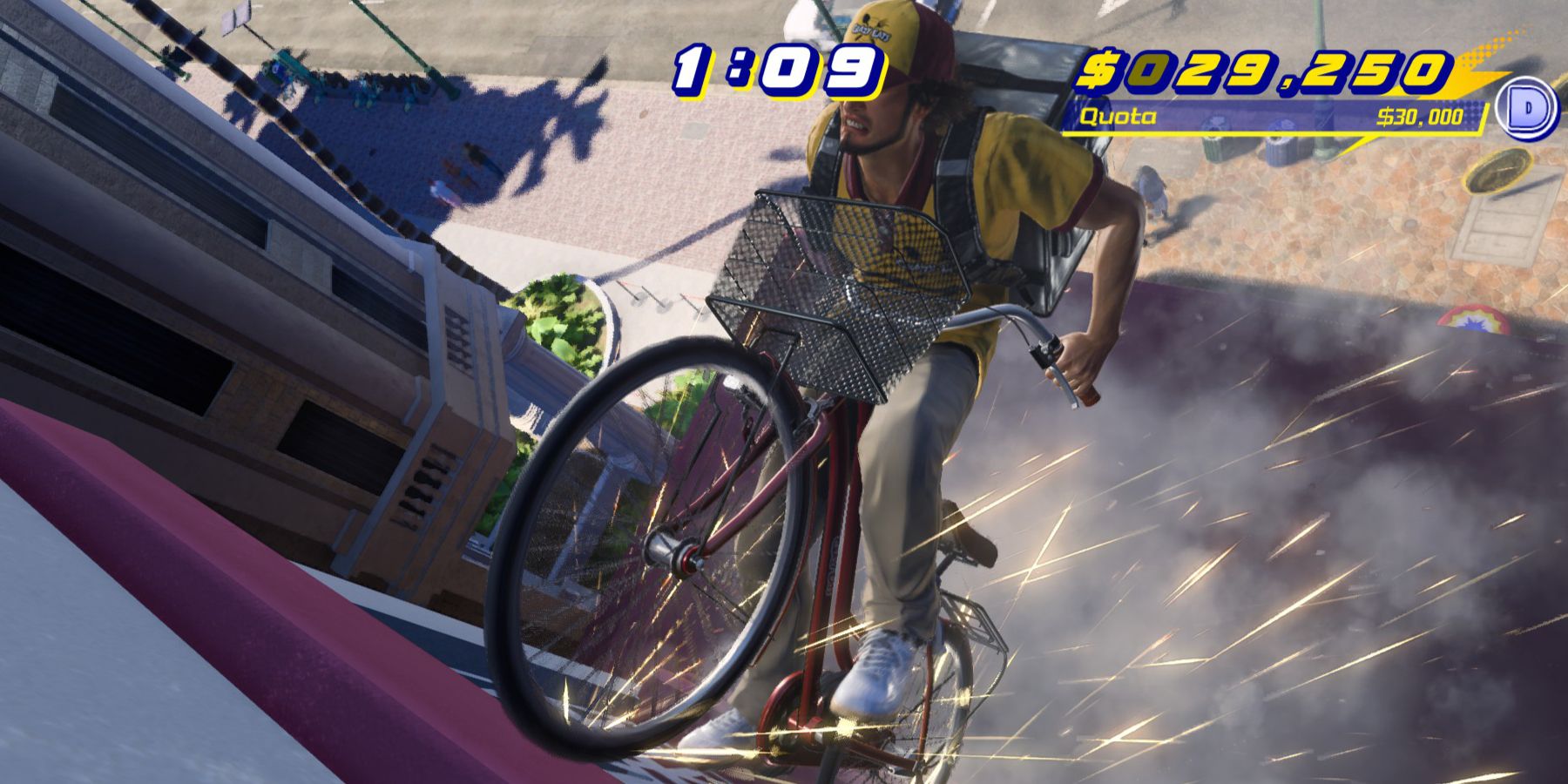 Like A Dragon Infinite Wealth Crazy Delivery Tips Super Crazy Jump Bike Cutscene Fast Biking