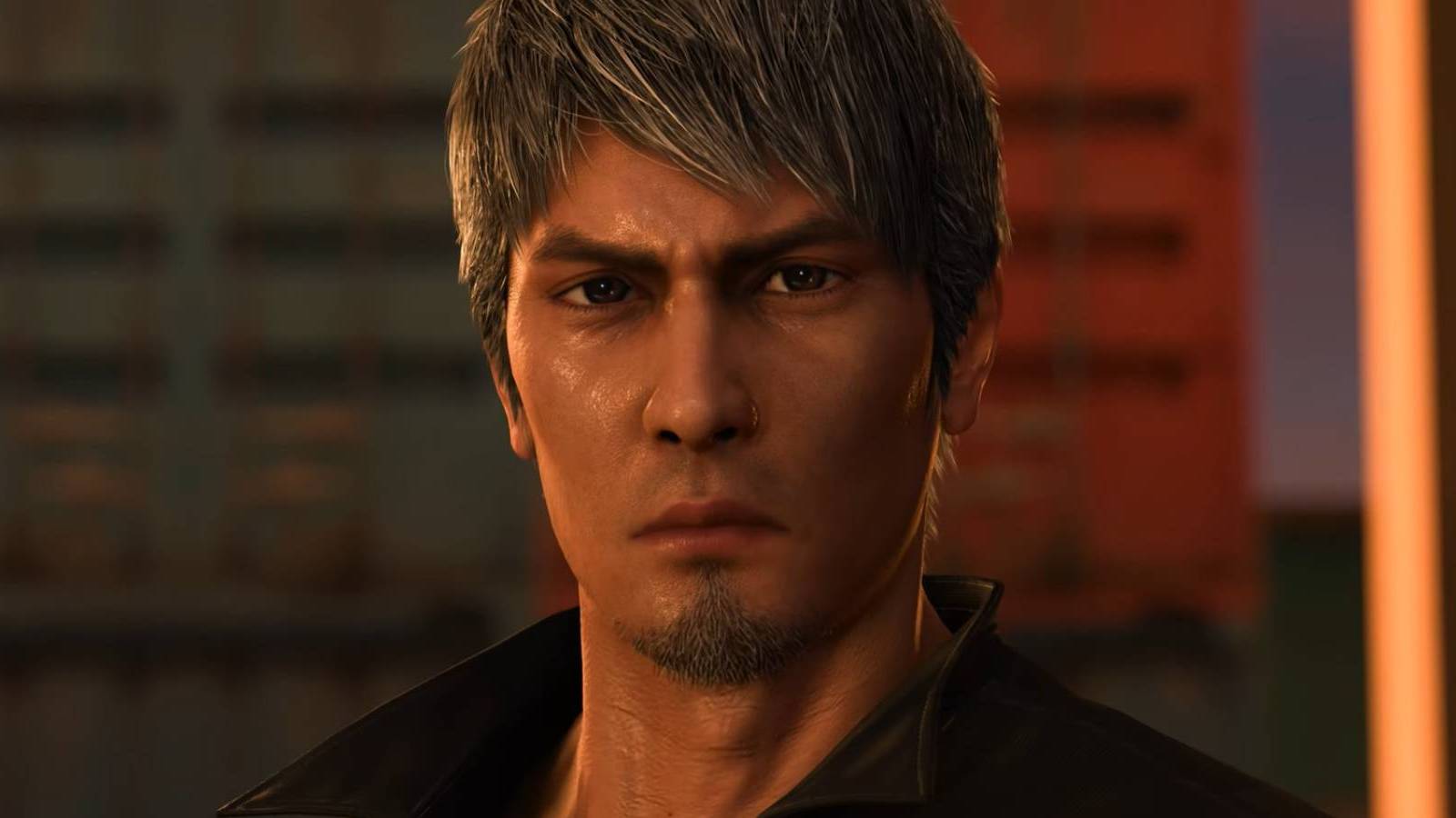 Kiryu seen at sunset in Like a Dragon: Infinite Wealth