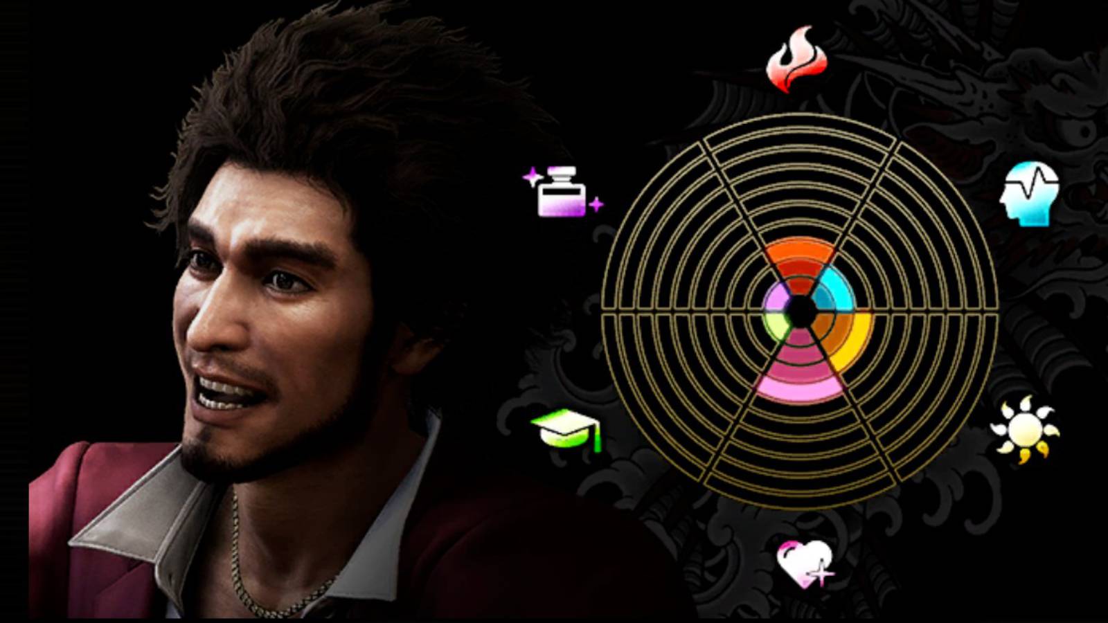 Like A Dragon Infinite Wealth Personality System Menu Six Traits Ichiban Kasuga