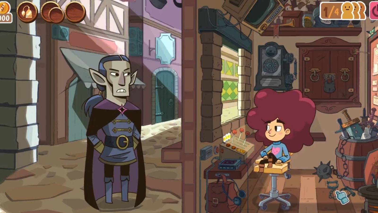 lil guardsman comedy fantasy gate guard sim gameplay