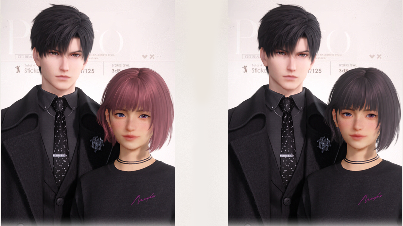 love and deepspace how to change hair color & length