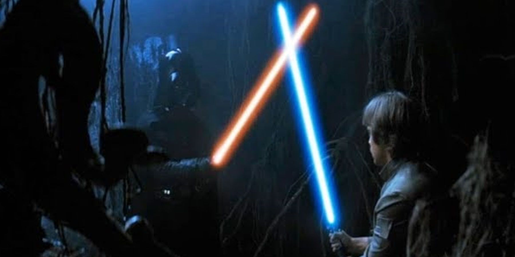 Luke vs Vader in Dagobah