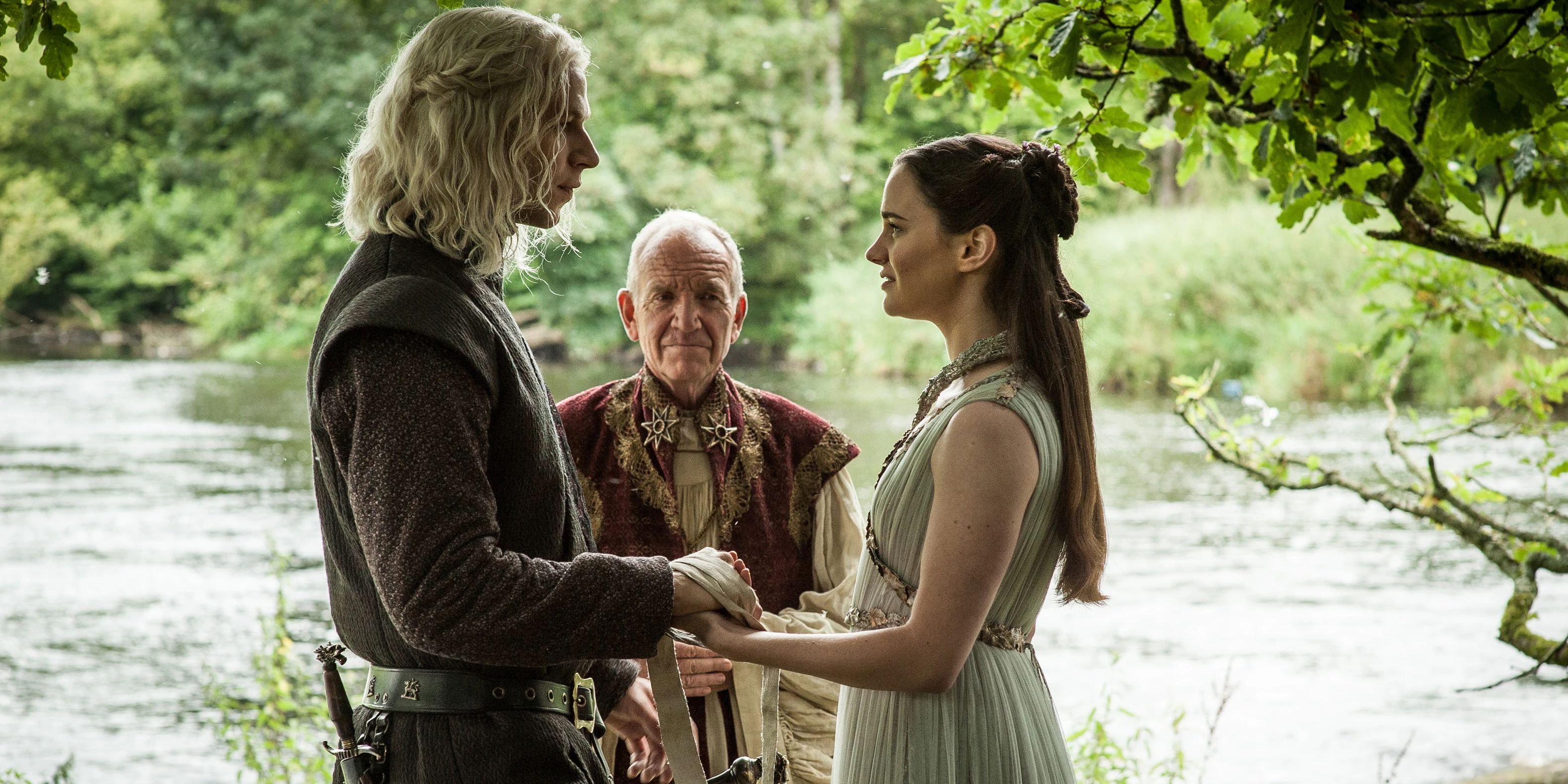 Lyanna Stark And Rhaegar Targaryen in Game of Thrones.