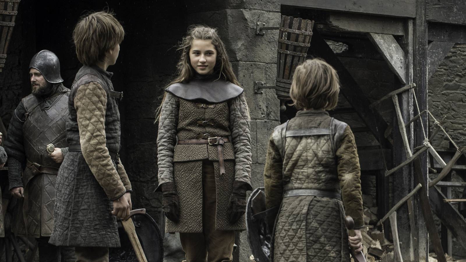 Lyanna Stark as the Knight of the Laughing Tree