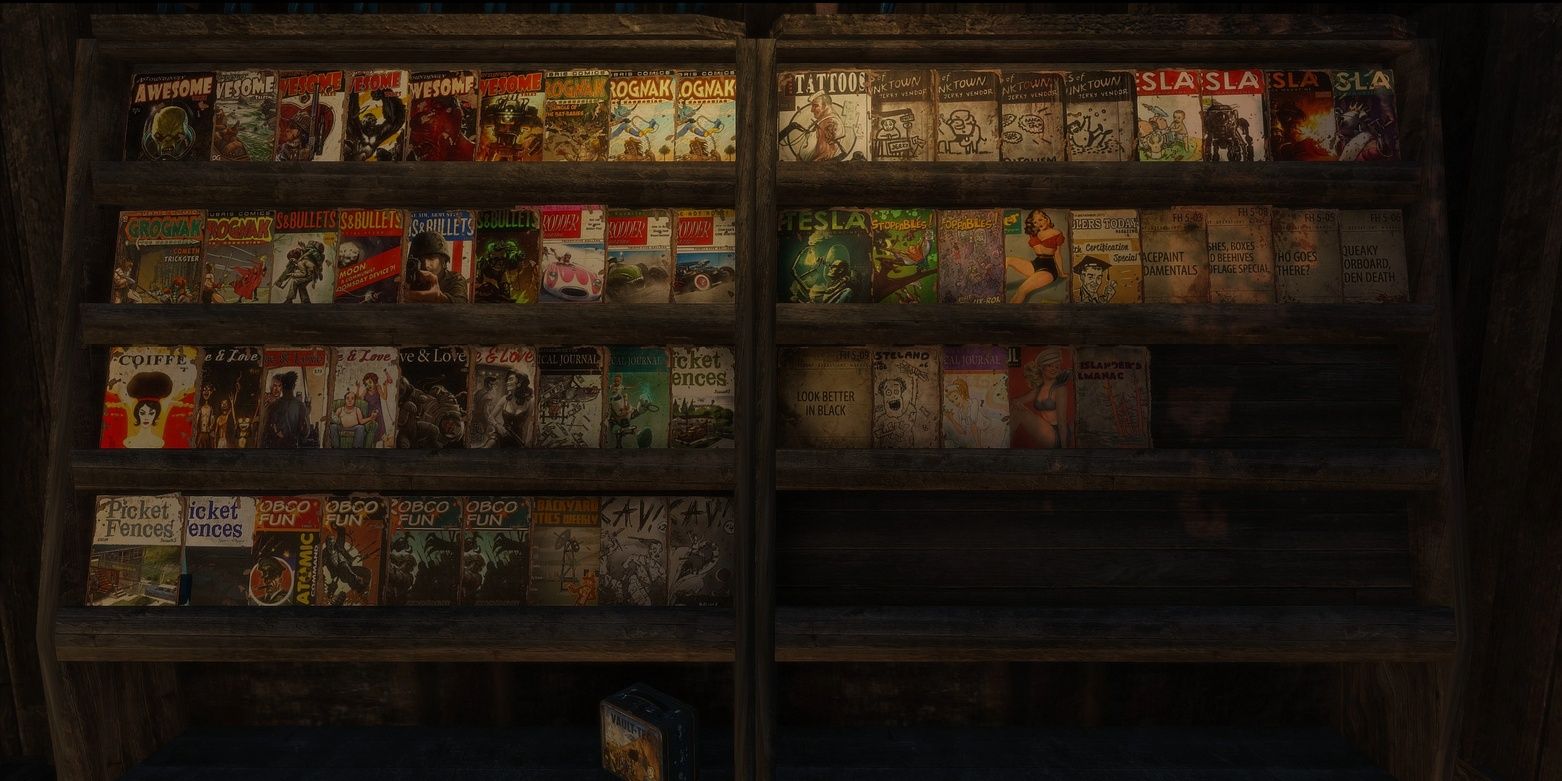 Magazine Rack Extended mod for Fallout 4