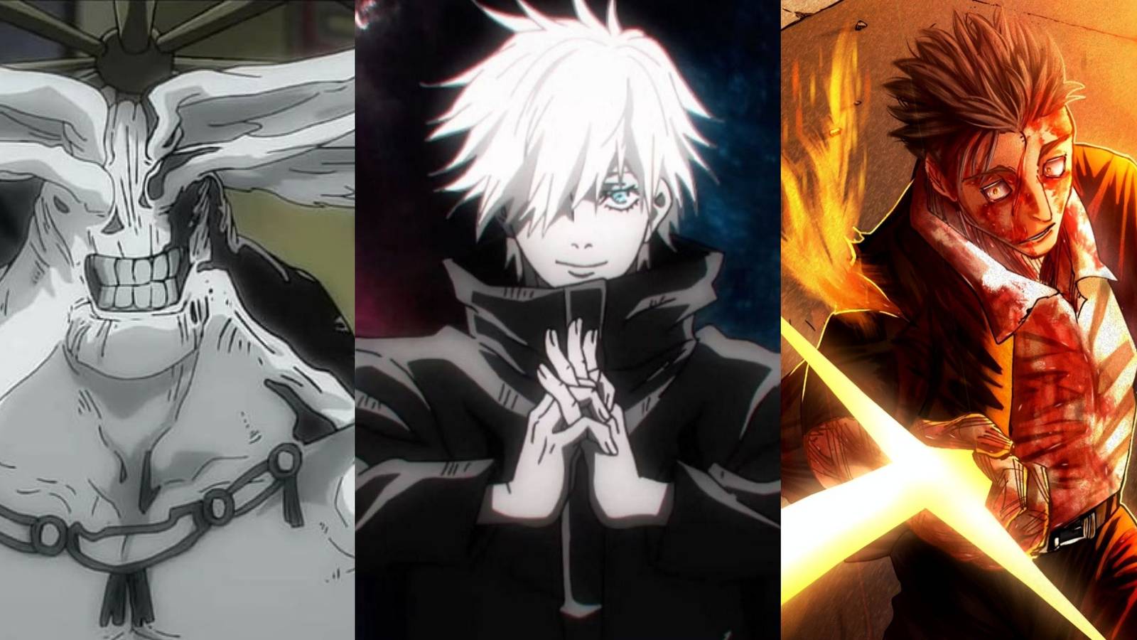 mahoraga satoru gojo limtless higuruma jujutsu kaisen jjk