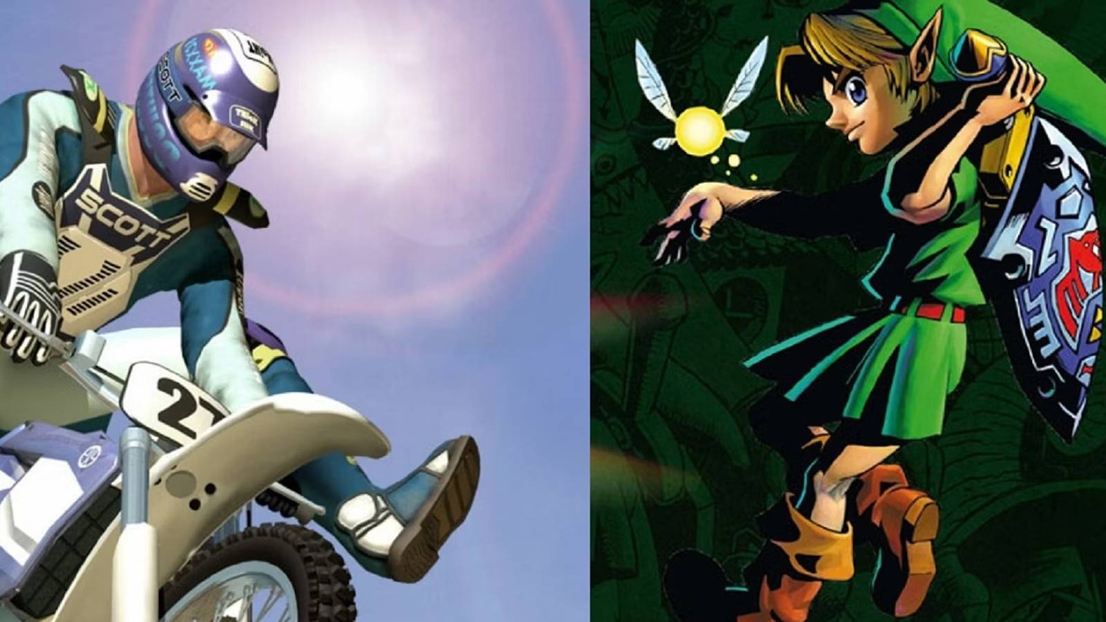 majora's mask and excitebike 64 expansion pak nintendo 64 games