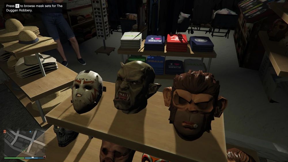 GTA Online Salvage Yard Heist The Cargo Ship Robbery Task #4 - Masks