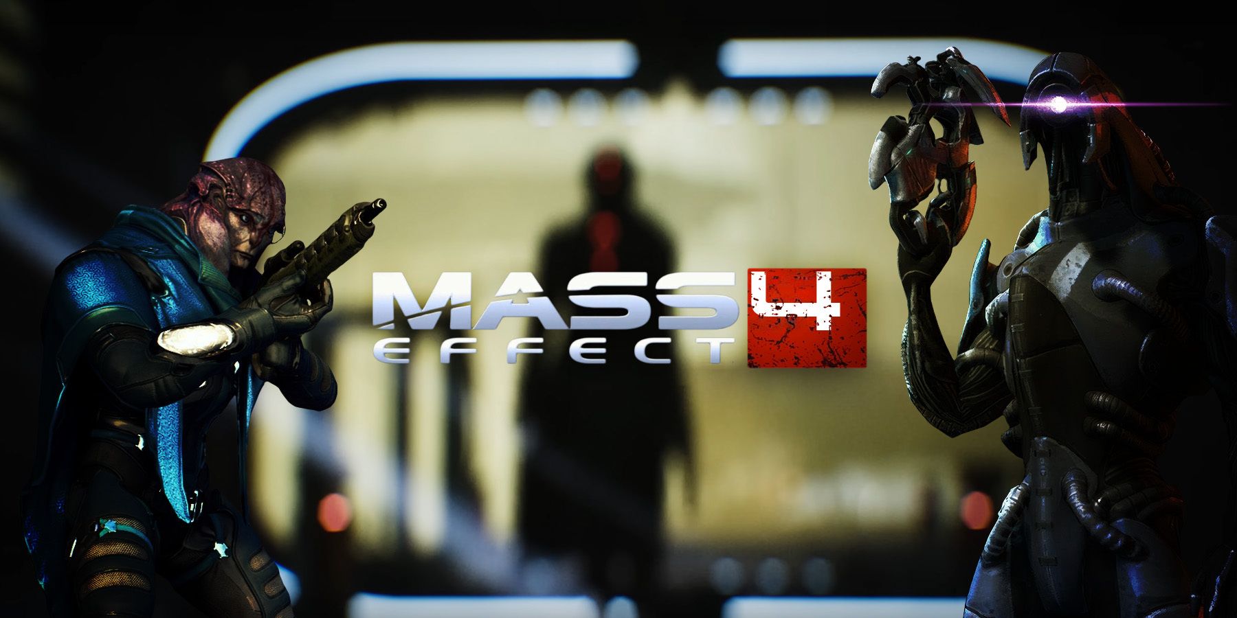 Mass Effect 4 Angara and Geth-game