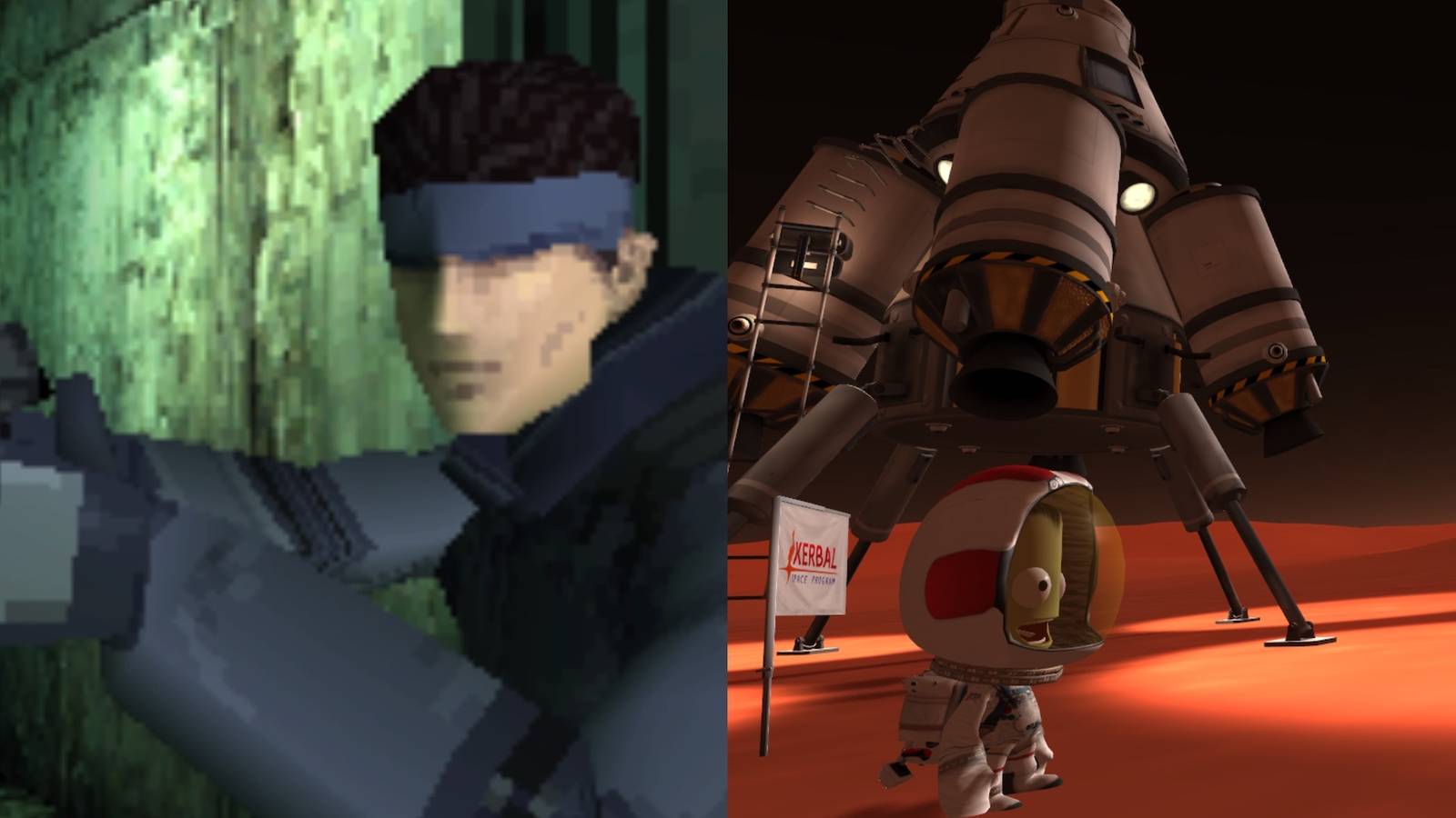 Metal gear and kerbal space program