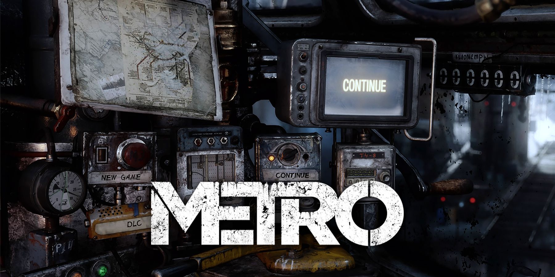 metro exodus continue screen with logo