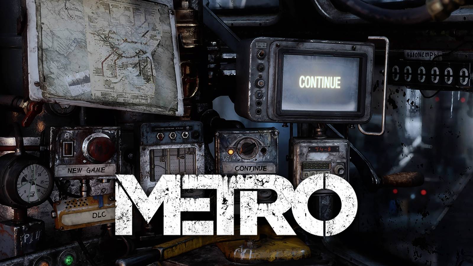 metro exodus continue screen with logo