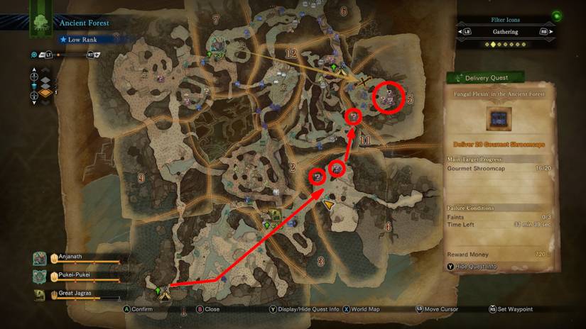 mhw gourmet shroomcaps