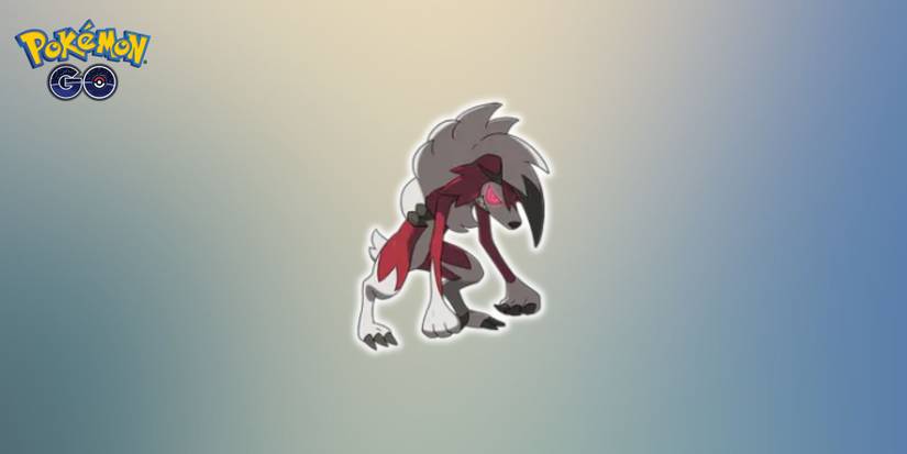 Midnight Form Lycanroc in Pokemon GO