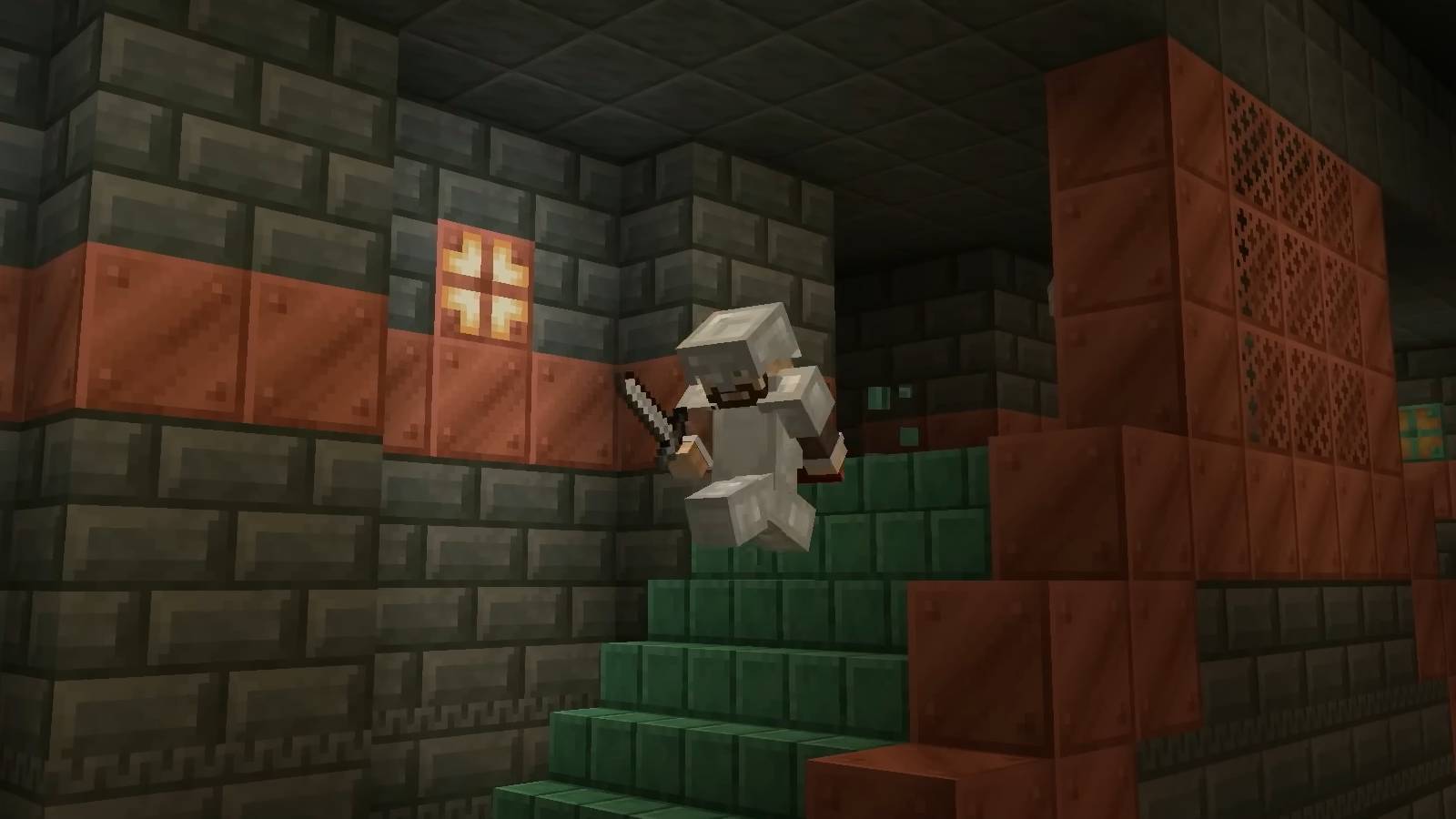 Minecraft 1.21 Combat In The Trial Chamber