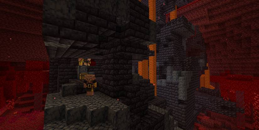 Minecraft Bastion Remnant Piglin Brute