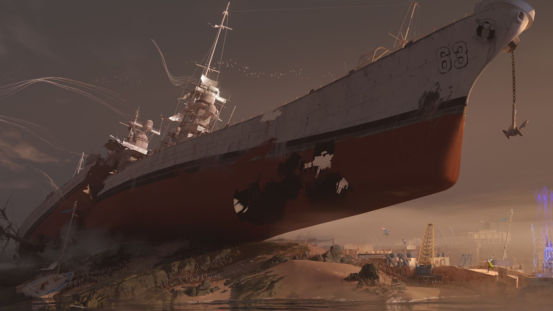 MintRocket Wakerunners_landlocked ship