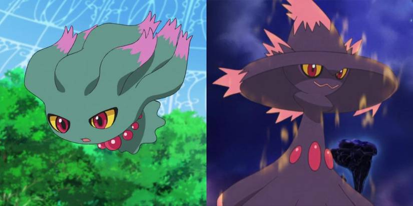 Misdreavus and Mismagius in the Pokemon anime.