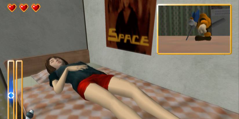 Mister Mosquito Sucking Blood From A Girls Leg