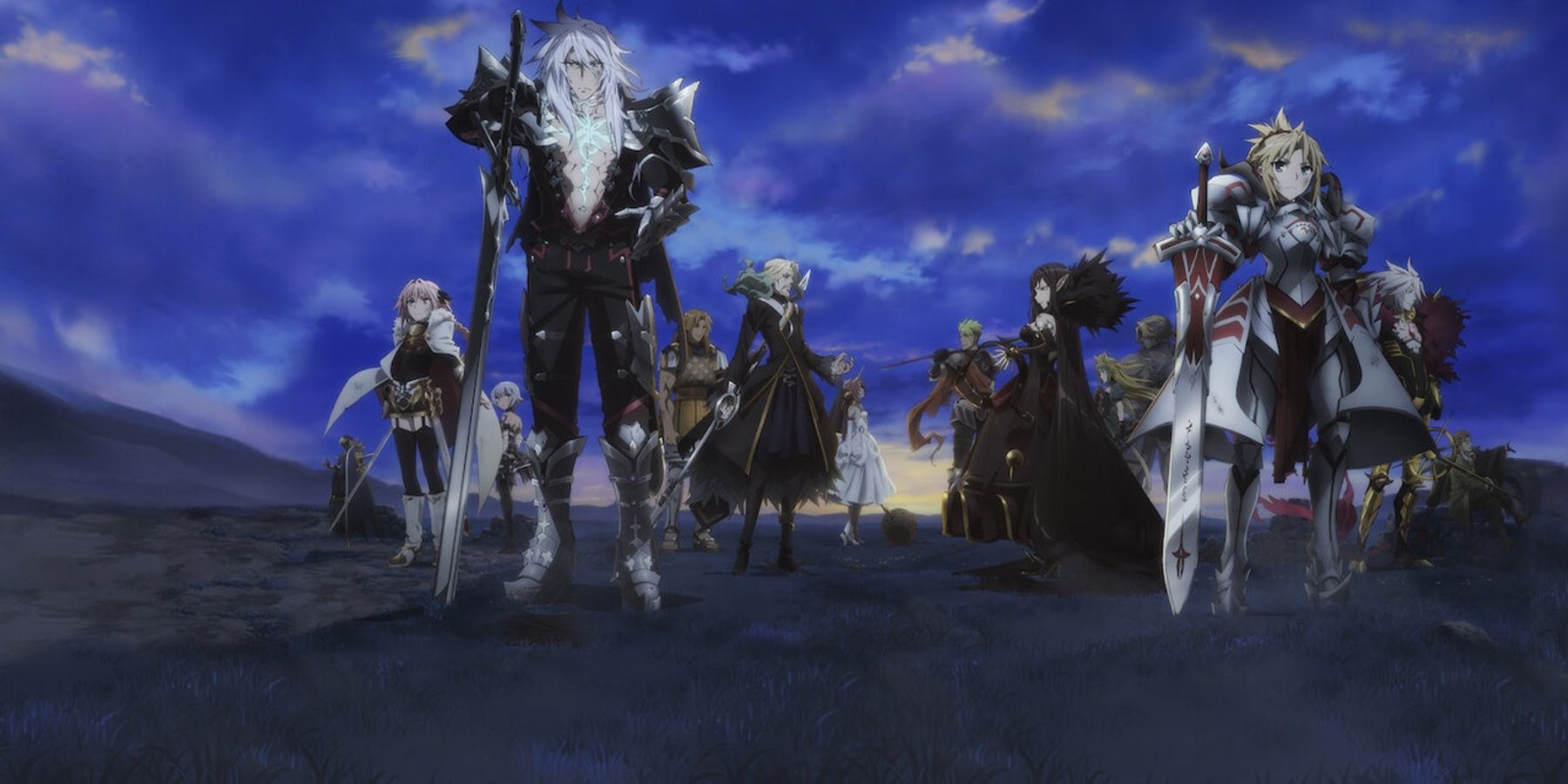 The Heroic Spirits of the Red & Black Factions in Fate/Apocrypha All Assembled