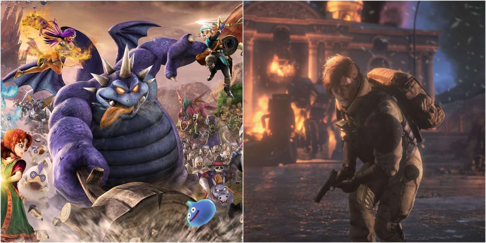 Dragon Quest Heroes 2 and Left Alive 