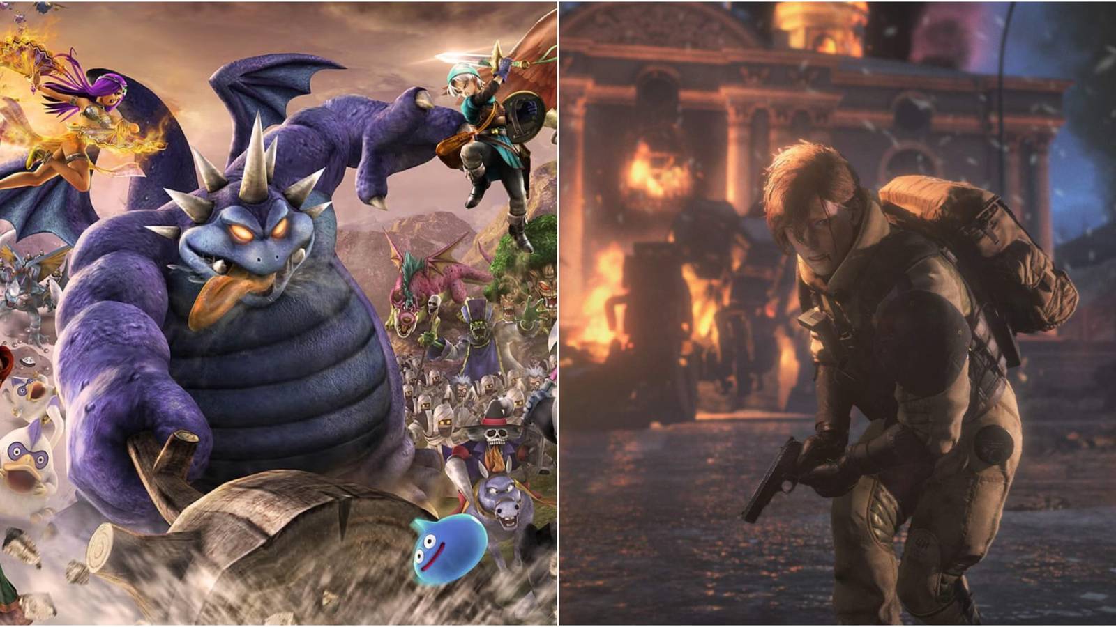 Dragon Quest Heroes 2 and Left Alive 