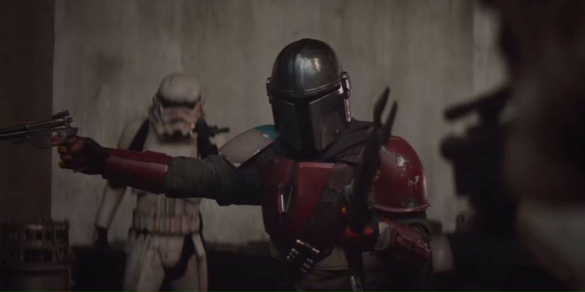 the mandalorian vs stormtroopers