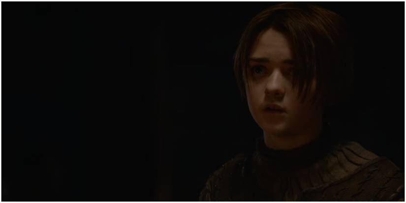 Arya Stark in Game of Thrones.