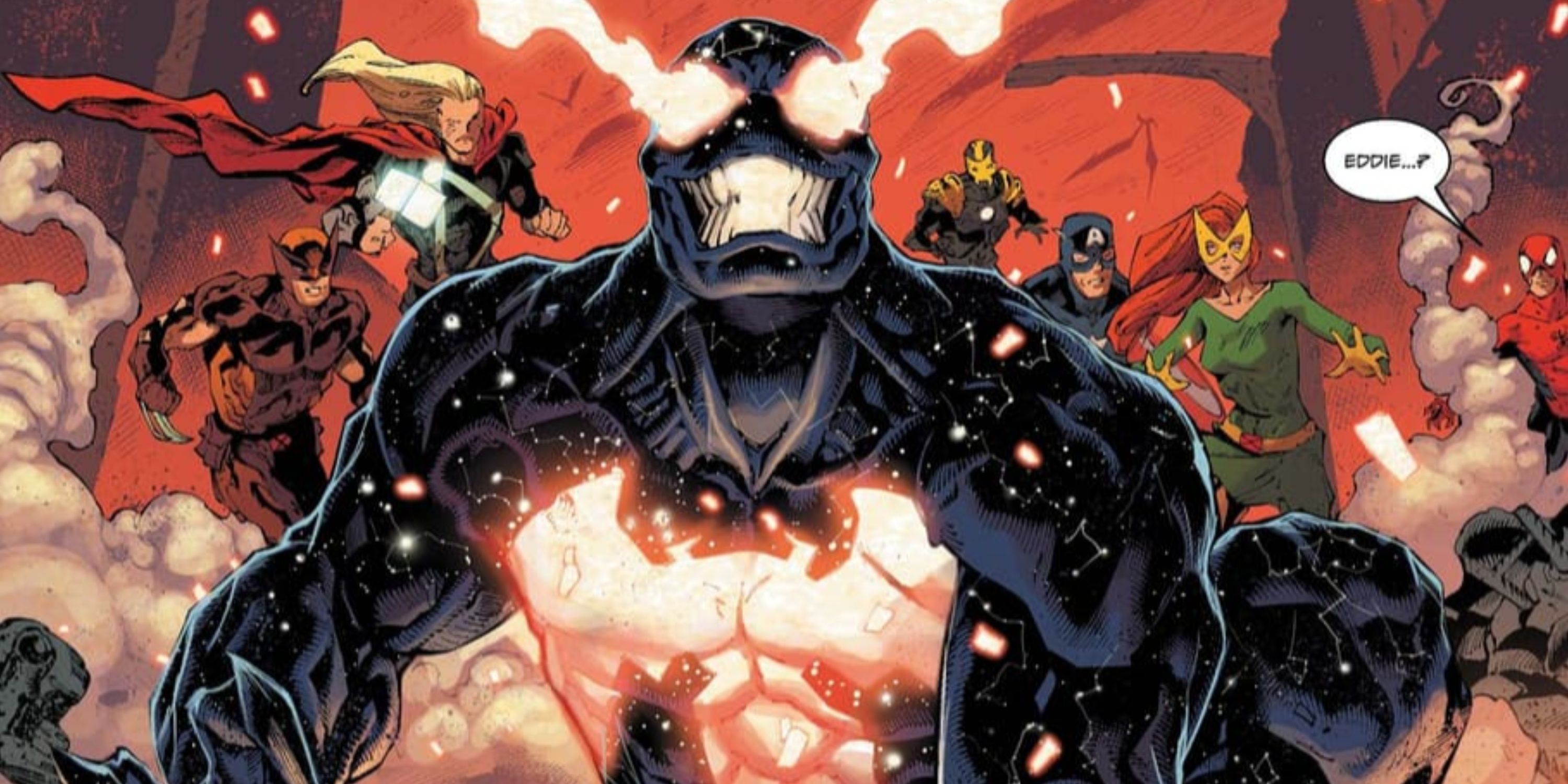 venom with powers with the x-men and avengers
