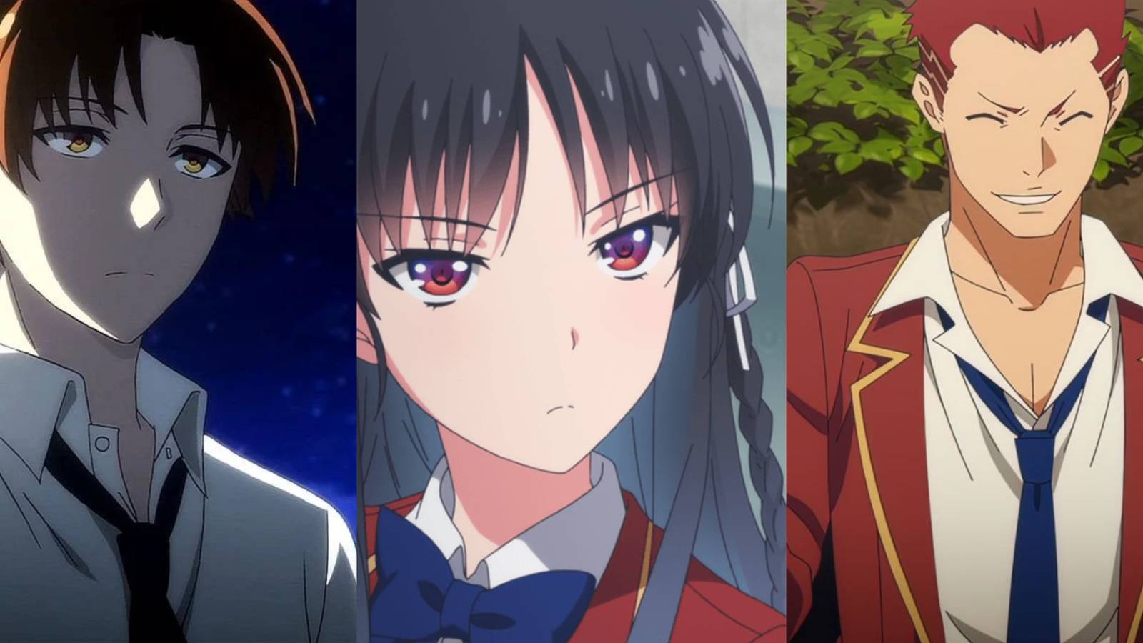 Ayanokoji, Suzune and Sado