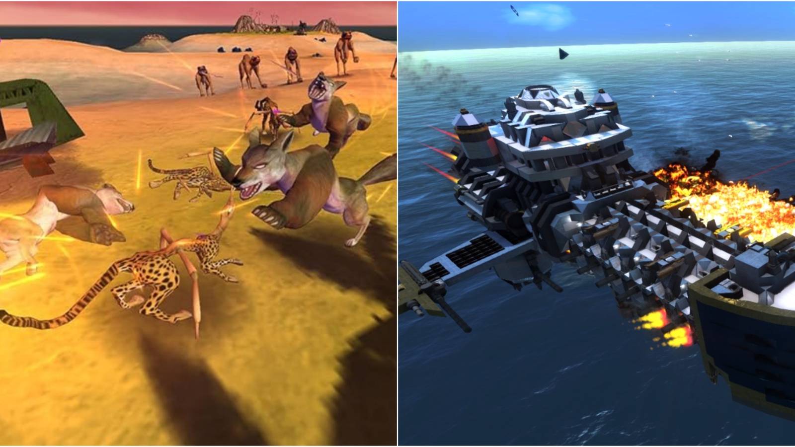 Impossible Creatures and From The Depths