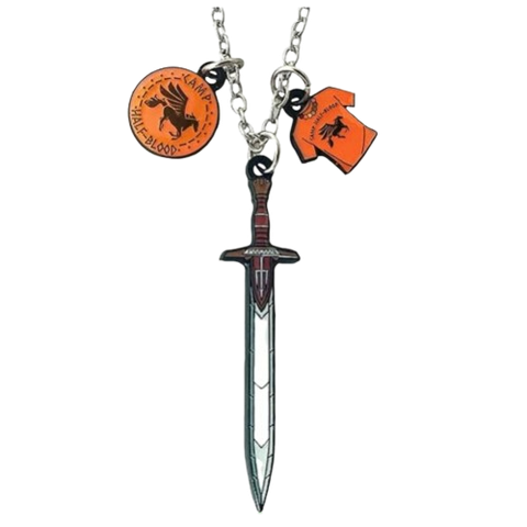Percy Jackson Sword Necklace inspired by the series.