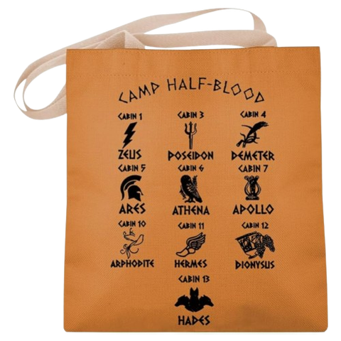 Camp Half-Blood Tote Bag from the Percy Jackson series.